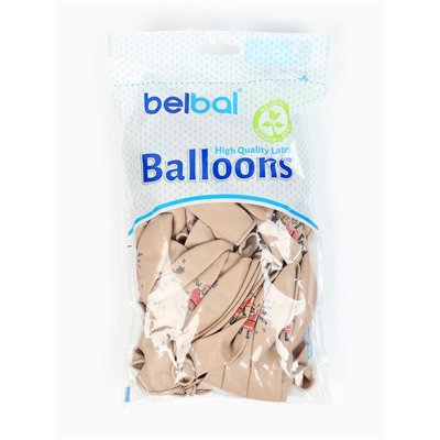 Воздушные шары латексные 14" «Дед Мороз, приколы», 50 шт., МИКС