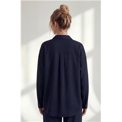 Женская льняная рубашка Happyfox