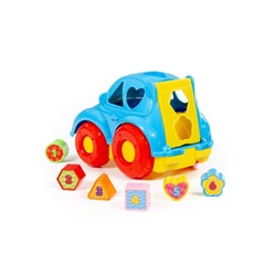Полесье Игрушка развивающая "Автомобиль легковой" (в коробке)