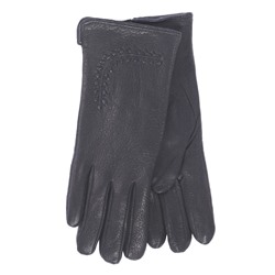 Перчатки жен. LuMeiJia A-6 нат.кожа/плюш