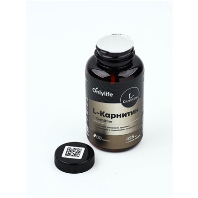 L - карнитин жиросжигатель спортивный, для похудения, 60 капсул
