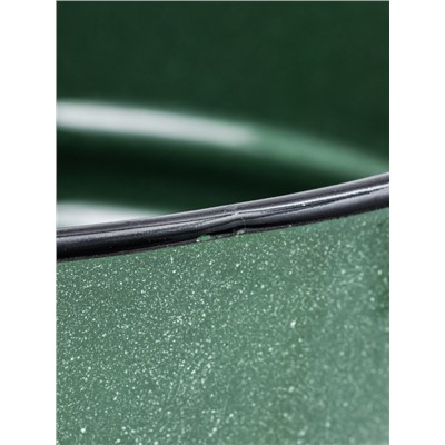 УЦЕНКА Ведро,12 л, без крышки, зелёное, с зерном