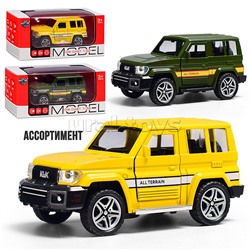 Машина "Вездеход"1:32 (свет,звук, откр дв)  в коробке