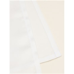 Простыня 1.5 спальная SL Home Tencel, 160×235 см, белая, тенсель