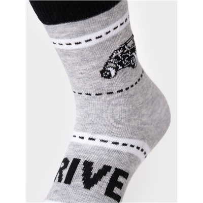 Носки трикотажные для мальчиков, 5 пар в комплекте