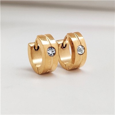 Серьги из стали