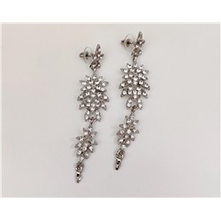 Серьги с чешскими кристаллами