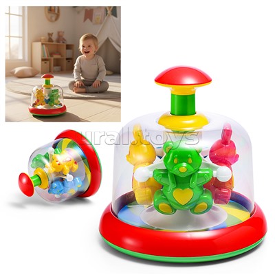 Юла-карусель "Лесная сказка" (в п/пакете)