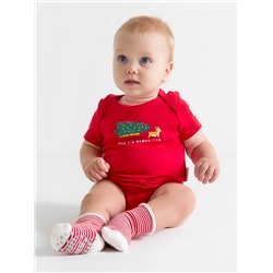 Боди детское «Крошка Я» My 1st Christmas, рост 68-74 см