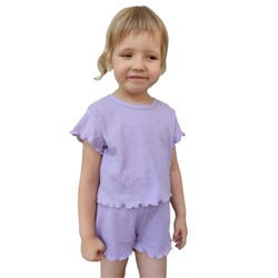 Костюм Пружинка короткий 33056 (Лавандовый)