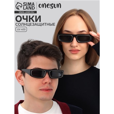 Очки солнцезащитные OneSun, UV 400, линза 3.8×6.5 см, ширина 14.4 см, дужка 13.5 см
