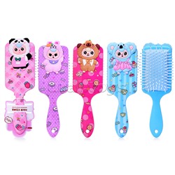 Расческа детская "Малыши в костюмчике"