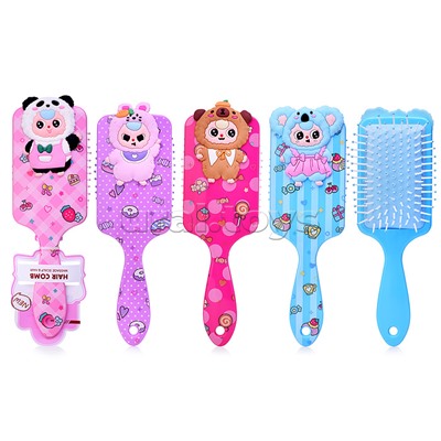 Расческа детская "Малыши в костюмчике"