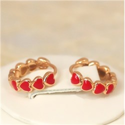 Серьги позолота  H01-14102