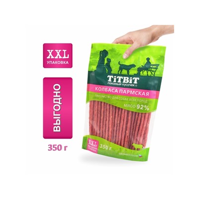 Лакомство TitBit для собак Колбаса Пармская, для всех пород, 350 г