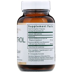 Gaia Herbs Professional Solutions, Ресвератрол 150, 50 капсул, заполненных жидкостью