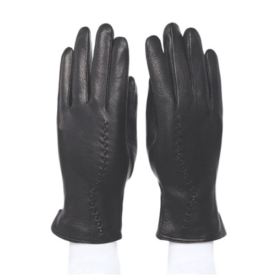 Перчатки жен. LuMeiJia A-4 нат.кожа/плюш