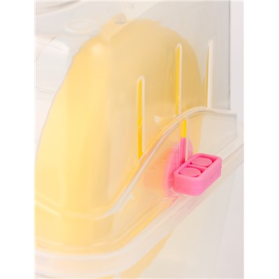 Клетка-переноска для грызунов, 23×17×16 см, прозрачная