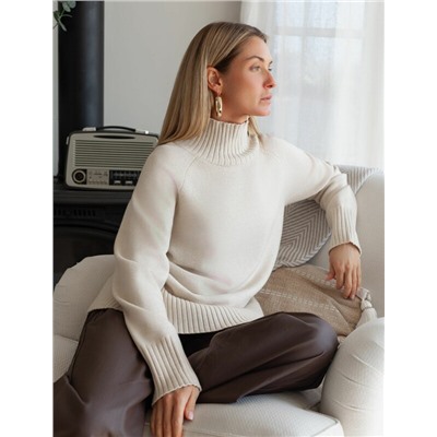 Джемпер из пряжи с кашемиром