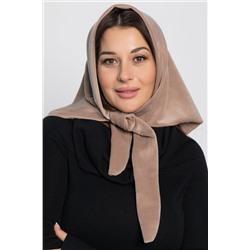 Косынка с завязками Велюр (бежевая) КЗВ11-23М