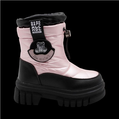 Дутики зимние В5012-13 розовые