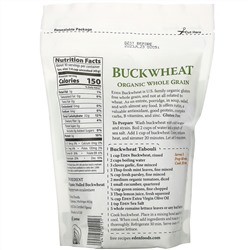 Eden Foods, Buckwheat, Organic Whole Grain, 16 oz (454 g)