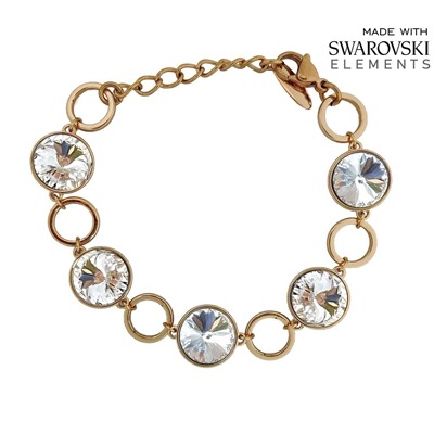 Браслет с кристаллами Swarovski