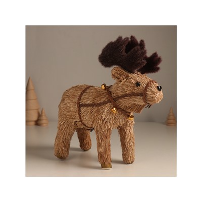 Фигурка «Лось в упряжке», 23×9×22.5 см