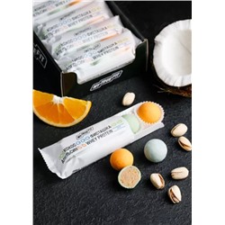 Конфеты протеиновые ассорти / Кокос Фисташка Апельсин / 350 г / шоу-бокс / 10 шт / ТМ Mytruefit