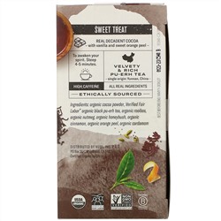 Numi Tea, Organic Pu-Erh Tea, Chocolate Pu-Erh, 16 Tea Bags, 1.24 oz (35.2 g)