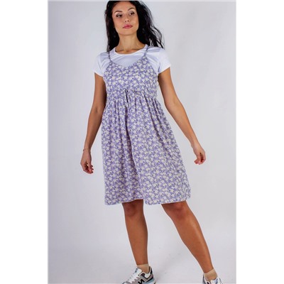 Сарафан с кокеткой+Футболка арт. 8686 НАТАЛИ, 1113941