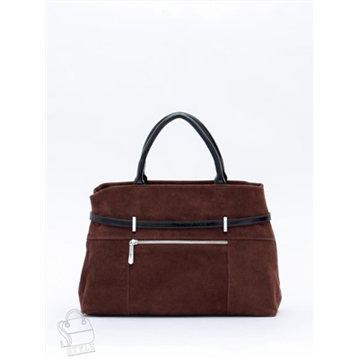 Сумка женская кожаная 91156MSS coffee Velina Fabbiano-Safenta