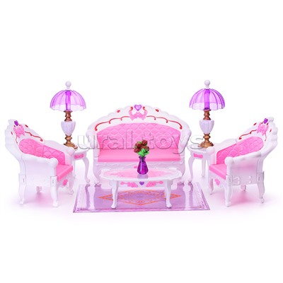 Набор мебели для кукол "Гостинная" в коробке