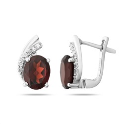 Серьги, гранат, Джульетта