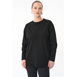 Лонгслив Эшли (чёрный)