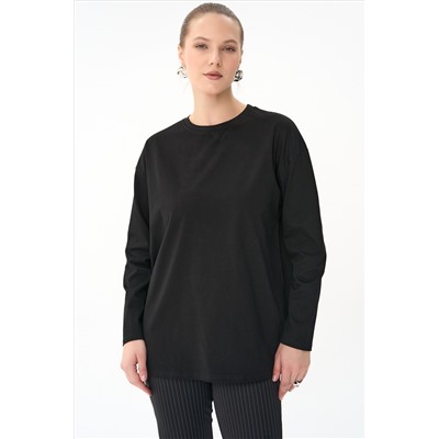 Лонгслив Эшли (чёрный)