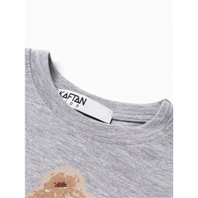 Пижама новогодняя детская KAFTAN Happy together размер 30 (98-104 см)