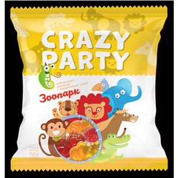 Мармелад жевательный фигурный "Зоопарк" 70 гр.