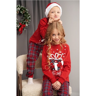 Детская новогодняя пижама Happyfox