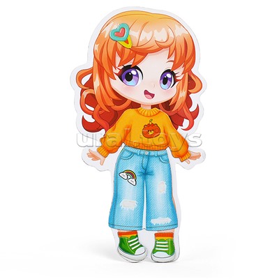 Игра магнитная "Одевашки. Алиса" Магнитные истории