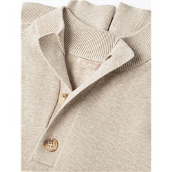 Джемпер тонкой вязки с застежкой на пуговицы