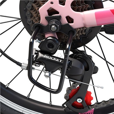 Велосипед 20" Rocket Crux 1.0 , цвет розовый, размер 11"