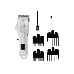 Машинка для стрижки LTRI-22, 2.5 Вт, 4 насадки, 1.5/3/4.5/6 мм, USB, серебристая