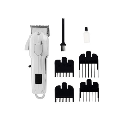 Машинка для стрижки LTRI-22, 2.5 Вт, 4 насадки, 1.5/3/4.5/6 мм, USB, серебристая