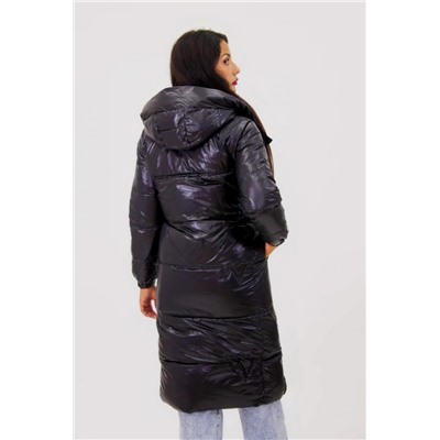Удлиненная женская куртка демисезон арт.8580 (Черный)