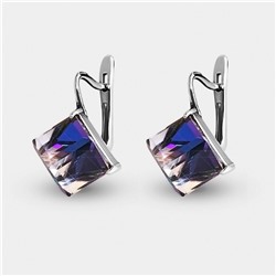 Серьги "Кубик" 8 мм