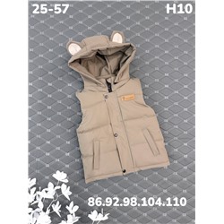 Жилет H10 коричневый