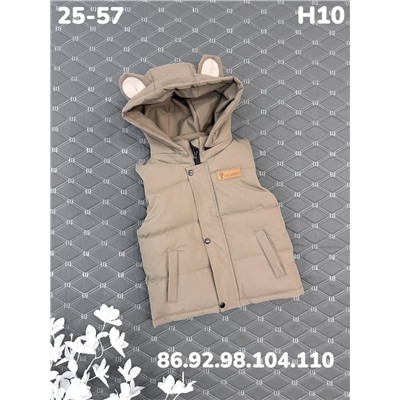 Жилет H10 коричневый