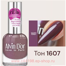 Alvin D`or Гель-лак для ногтей  тон 1607 сиренево-бежевый 12мл