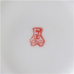 Кувшин Добрушский завод «Гуси», 2 л, фарфор, белый, рисунок МИКС